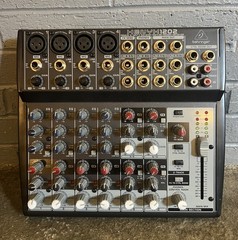 Behringer XENYX 1202 12-Input 2 Bus Analog Mixer – Untested, Sold As-Is