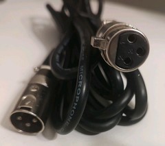 High Grade Low Noise Mic Cable – (1) 10′ Cable, (1) 20′ Cable, And (1) 15″ Cable
