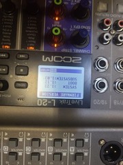 Zoom LiveTrak L-20 20-Channel Digital Mixer & Recorder – Excellent Condition