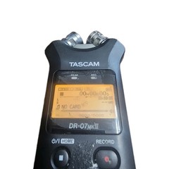 Tascam DR-07 MK II Linear PCM Recorder Working