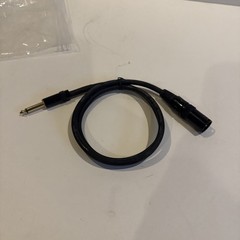 1/4 Male To Xlr Mail 2ft