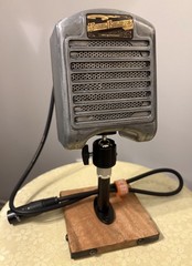 Custom Vintage One Of A Kind Dynamic Microphone W/ Stand…Unique…PLEASE READ!