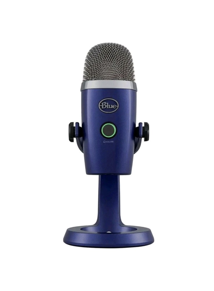 Blue Microphones Yeti Nano Premium USB Condenser Microphone, Vivid Blue