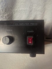 Speco Technologies PBM-30 30W Contractor Series PA Amplifier – UNTESTED