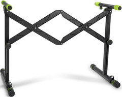 Gravity GKSAKS01B Foldable Keyboard Stand W/ Adjustable Width Height & Arm Depth