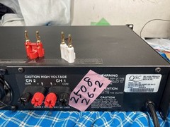 Professional Amplifier At Home Qsc Mx-700 Power In Working Condition 3 Month War