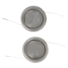 2pcs Tweeter Voice Coil Transparent Sound Film Dome Tweeter Accessory