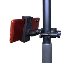 Hocoder Phone Holder for Mic Stand Clamp Single – Holder, Black