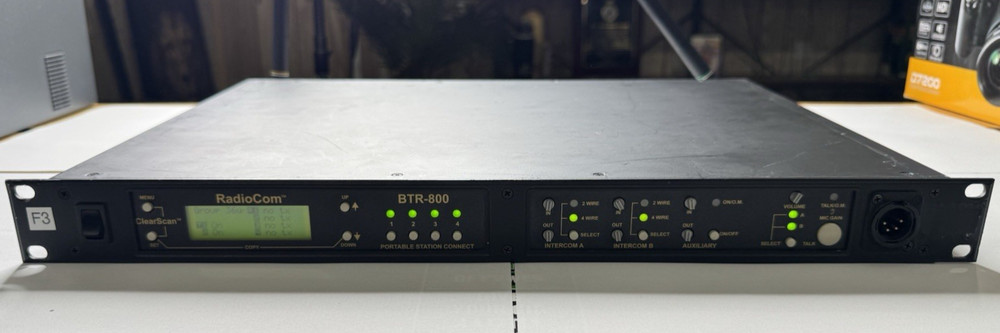 Telex RadioCom BTR-800 Wireless Intercom Radio Base Station System Receiver