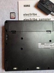 Korg Electribe 2 Sampler – Black Version + Manual, Power Supply, 32 GB SD Card
