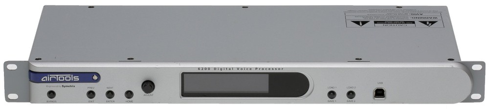 Airtools Symetrix 6200 Digital Mic Preamplifier Voice Speech Processor **READ**