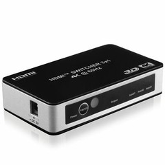 HDMI 2.0 Premium 4K 3-Input 1-Output HDCP 2.2 Switch With IR