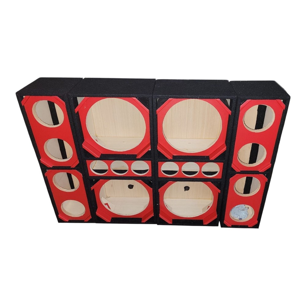 NEW KITIPO FOR SPEAKER OF 12 INCHES BRAZILIAN STYLE CHUCHERO BOX + DRIVER BOX