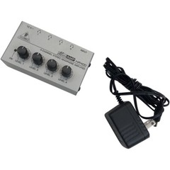 BEHRINGER Microamp HA400 Ultra-Compact 4-Channel Stereo Headphone Amplifier