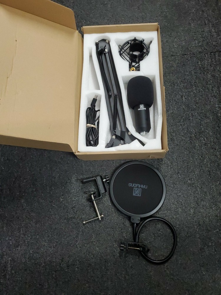 USB Microphone for PC, NAHWONG Professional 192KHz/24Bit Condenser Recording Mic