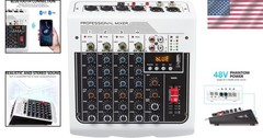 Sound Board Console for Live Performance & Karaoke