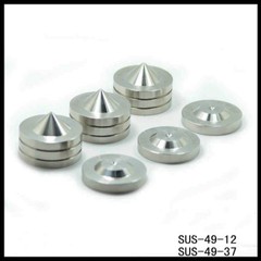 4Set HiFi Solid Steel 37-49mm Speaker AMP Spike Feet Stand Cone Base