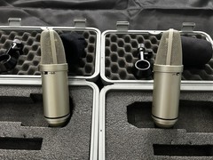 MXL 9090 Large Diaphragm Condenser Microphones (PAIR) With Hard Cases