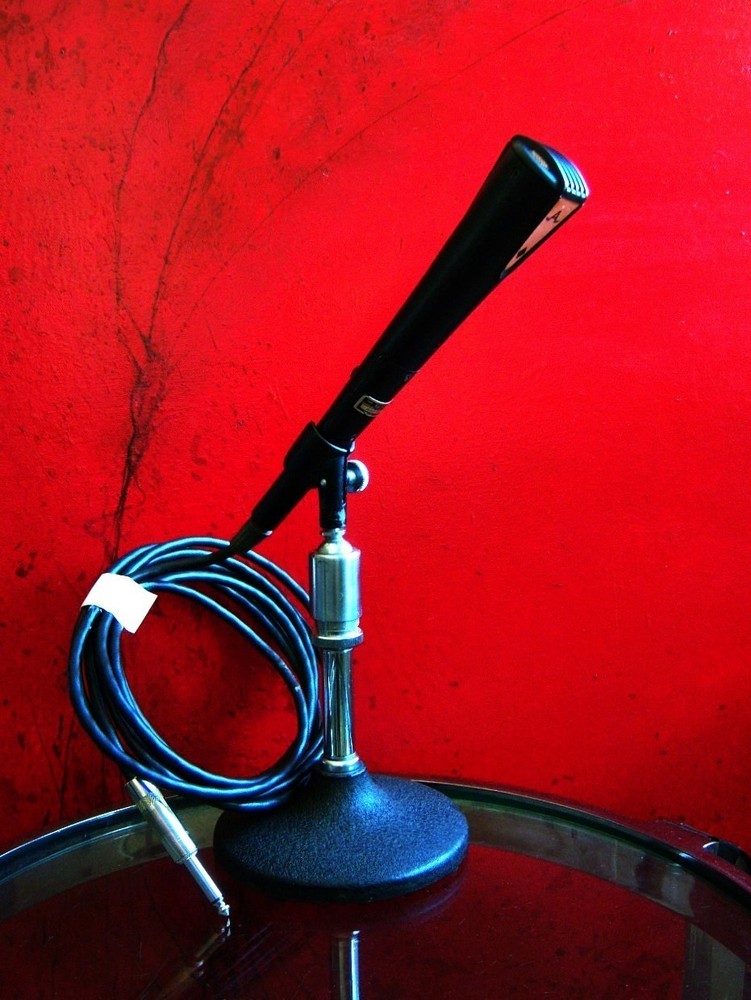 Vintage RARE 1950s Astatic 788 „Metro“ dynamic microphone Hi Z w accessories 888