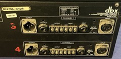 2x DBX 3231L Dual 1/3 Octave Graphic Equalizer w/ rack mount – One Lot
