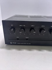 TOA BG-2060CU 5 Channel Mixer Amplifier- JJ K2C