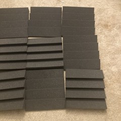 Auralex Studiofoam DST-114 Acoustic Panel 12 Pack – Charcoal Gray New