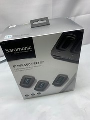 Saramonic Blink 500 Pro B2 TX-TX-RX Dual Chan 2.4GHz Clip On Microphone System