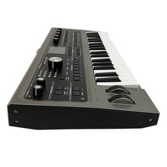 KORG microKORG2 MK-2 37-Key Synthesizer Vocoder w/ AC Adapter Mic Box Tested