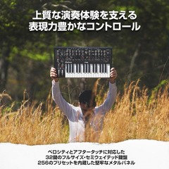 MOOG Messenger Monophonic Analog Keyboard Synthesizer, 32 Keys, 64-Step Sequence