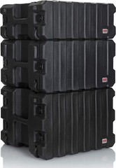 Gator Cases Pro Series Rotationally Molded 4U Rolling Rack Case with 19″ Depth