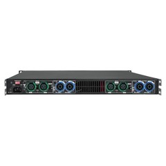 OPEN BOX:Sound Town 1U Class-D 4-Channel PA Amp 4 x 1150W at 4-ohm (UPDM-Q3-R)