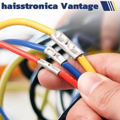 Haisstronica Non Insulated Butt Connectors Kit 220pcs for 220