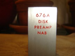 Fairchild 676A, Disk Preamp NAB, Vintage Unit