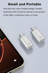 USB C to Lightning Headphone Audio Adapter, 2 Pack USB C Male to Lightning
