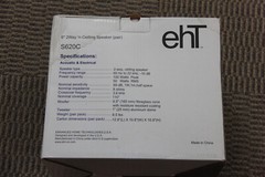 S620C ehT 6 2way in Ceilling Speaker Pair WIRED 100 watts Peack BRAND NEW