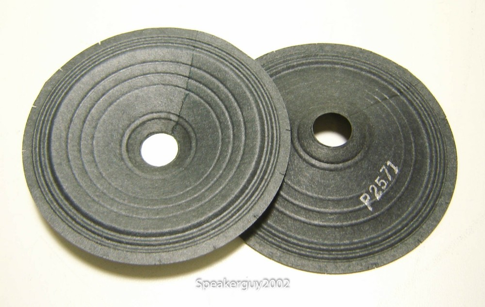 Pair Vintage 4″ Paper Cones – Speaker Parts – P2571 — CS