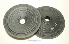 Pair Vintage 4″ Paper Cones – Speaker Parts – P2571 — CS