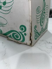 Vintage 1960’s Platter-pak LP Carrying Storage Case #1252 Dance Green