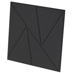 VEVOR 18 Pack Acoustic Wall Panels 11.8 x 11.8 x 0.4 inch Self-Adhesive Black