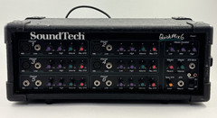 Vintage SoundTech QuickMix 6200 QM6200 Power Audio Mixer Head Amplifier 330W EFX
