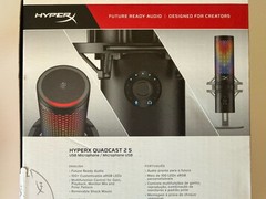 Hyper X – Quadcast 2S RGB wired USB microphone HYPERX 2 S mic – Brand New Sealed