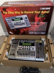 BOSS BR-1600CD Digital Recording Music Studio 16-Track Tested
