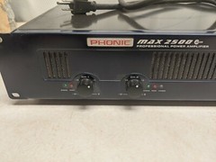 Phonic Max 2500 Plus Professional Power Amplifier