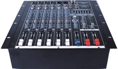 4500 Watts 6 Channel Professional Powered Mixer power mixing Amplifier Amp SK-6