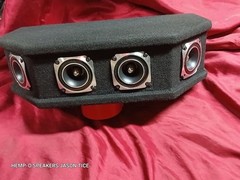 PA TOPS HORN TWEETER ARRAY 1.5KHz- 22KHz.PA HIFI 6 DRIVERS WITH 18dB CROSSOVER 4