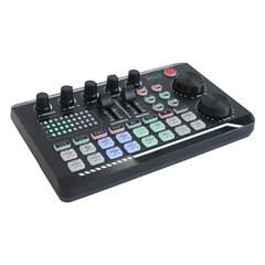 Podcast Equipment Bundle Microphone and Professional Audio Mixer F998 Sound Card
