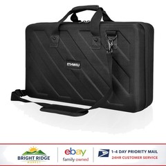 Lightweight Hard Storage Case for DJ Controllers, Fits 27.2 x 15.7 x 4 Inch
