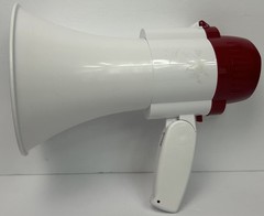Seismic Audio Lightweight Portable Megaphone w/ Siren-New for use in live Sound
