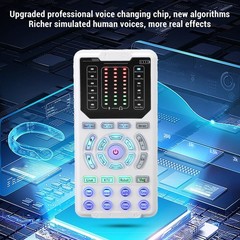 Sound Effect Changer Plug And Play 16 Sound Modes Portable Voice Changer For