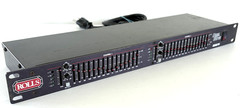 Original ROLLS Model REQ215 Dual 15 Band GRAPHIC EQUALIZER EQ – NOT FULLY TESTED